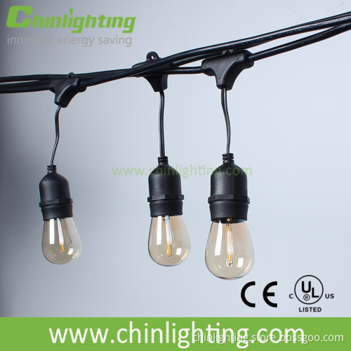 S14 st45 LED filament string lighting 30V